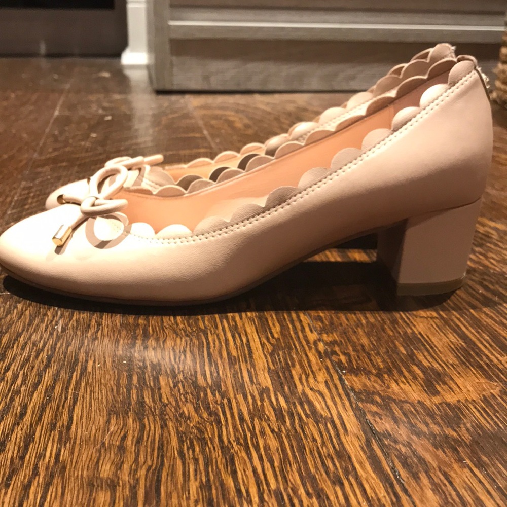 Kate spade blush tone heels